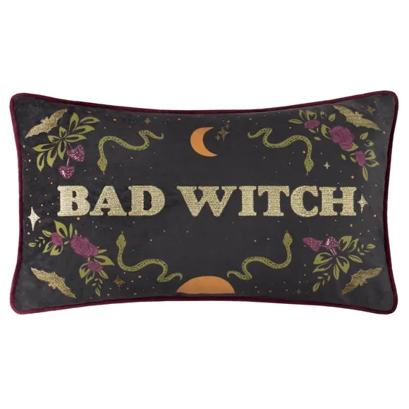 Furn. Bad Witch Black Magic Cushion Cover 2