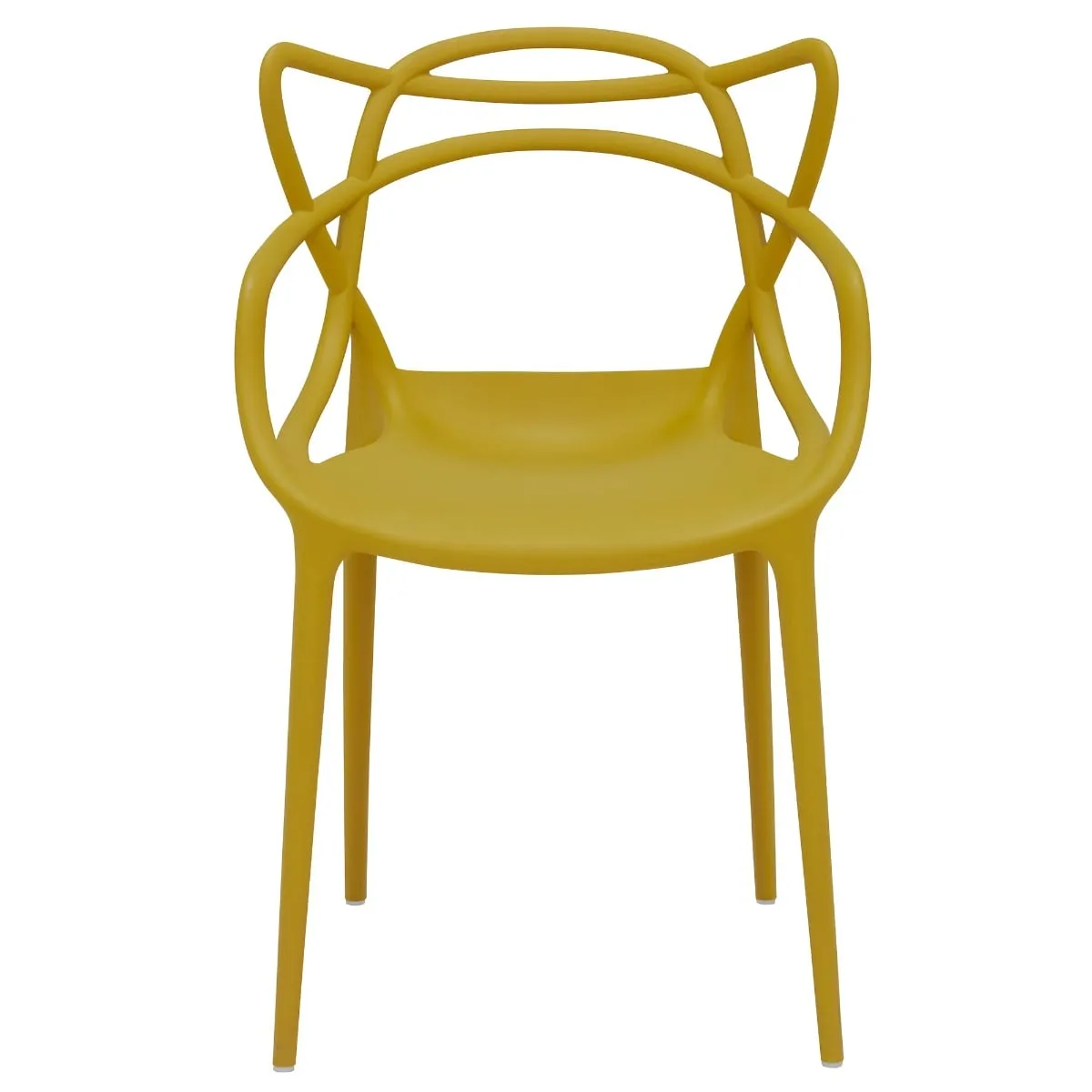 Kartell Masters Dining Chair, Yellow Plastic | Barker & Stonehouse 5