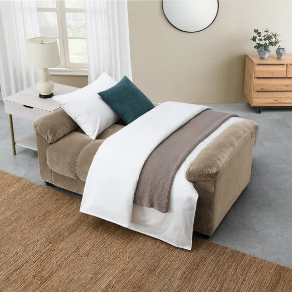 Margo Velvet 2 Seater Sofa Bed 2