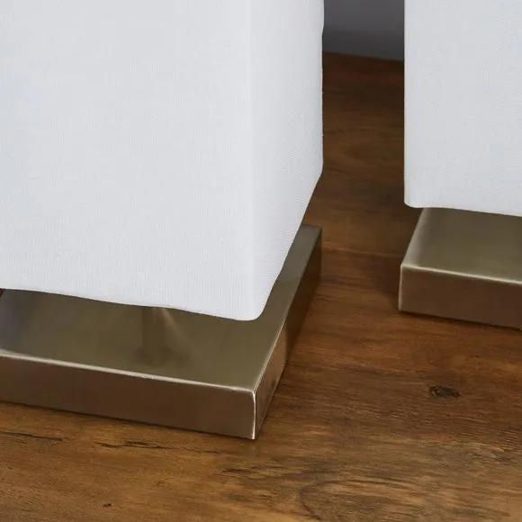 Set of 2 Charlotte Touch Dimmable Table Lamps 3