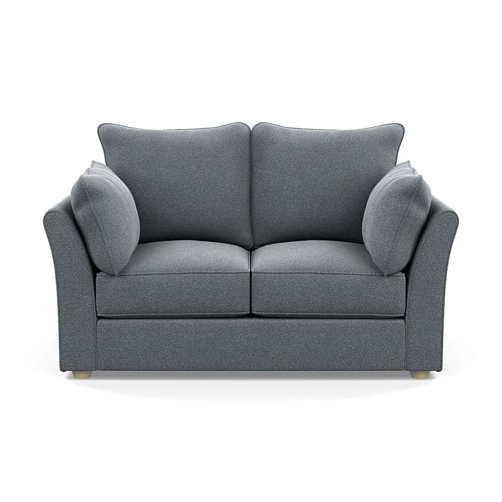 Heal's Tailor 2 Seater Sofa Boucle Steel Natural Beech Feet 1