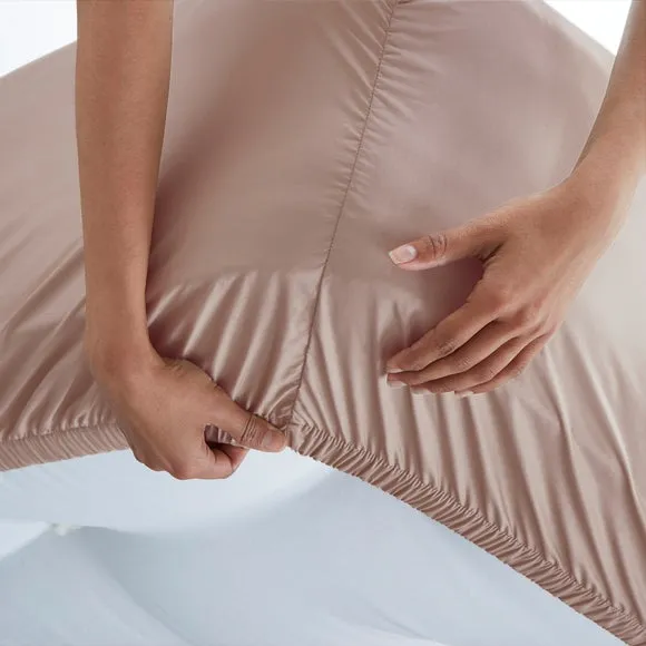 100% Egyptian Cotton 220 Thread Count True Grip® Fitted Sheet 3