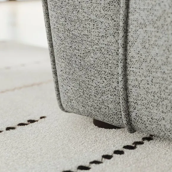 Blake Multi Texture Corner Chaise Sofa 4