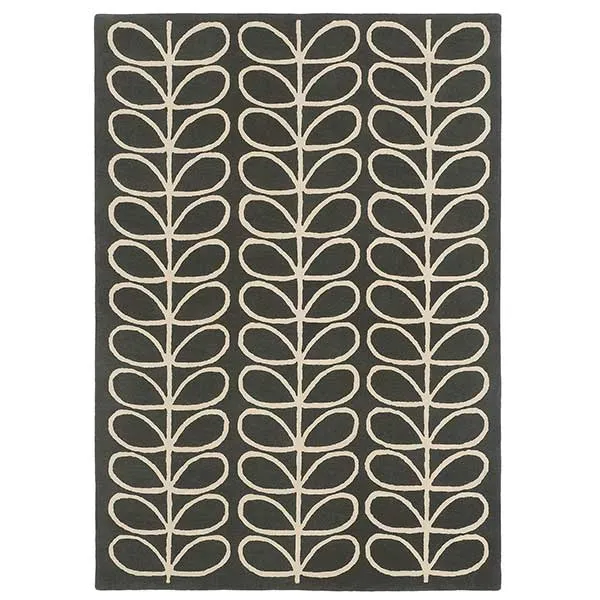 Orla Kiely Linear Slate Rug