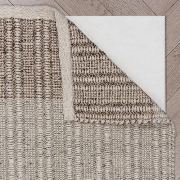 Rowen Striped Wool Rug 3