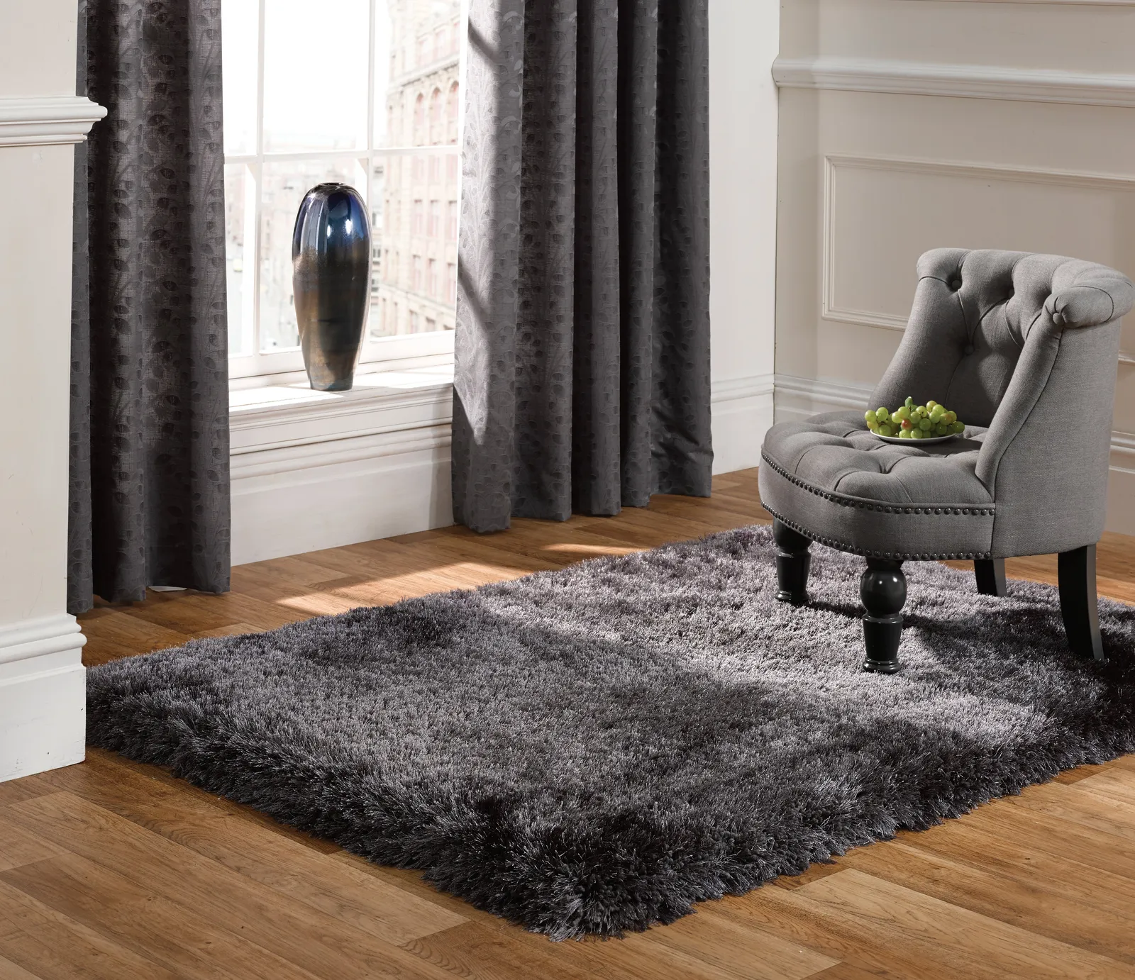 Pearl Rug Grey