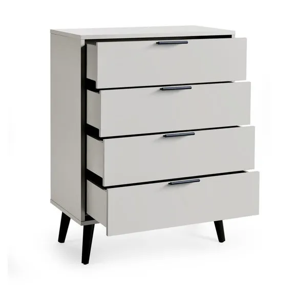 Alba Wide 4 Drawer Chest 3