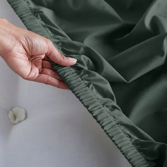 100% Egyptian Cotton 220 Thread Count True Grip® Fitted Sheet 6