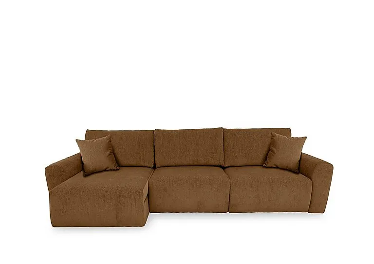 Gemini Fabric 3 Seater Power Glider Sofa with Left Hand Facing Chaise Storage