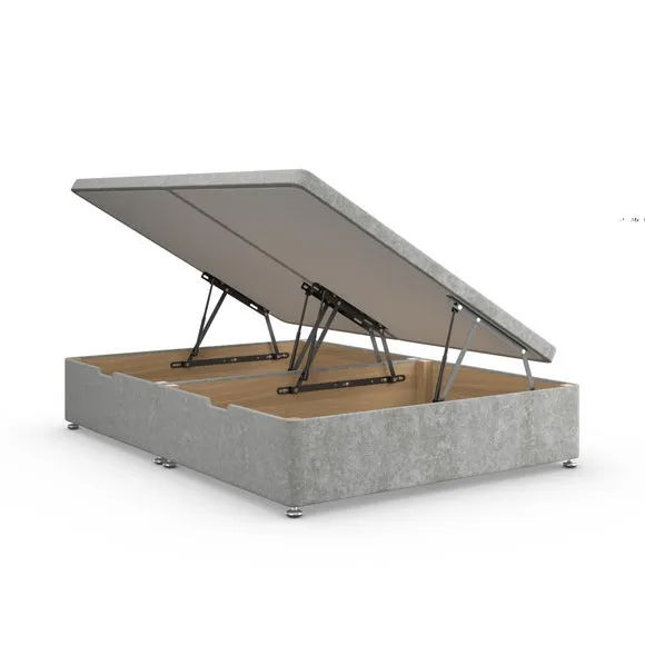 Luxury Side Ottoman Bed Frame, Chenille 6