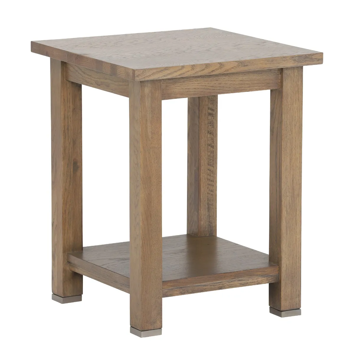Roker Lamp Table, Burnt Oak