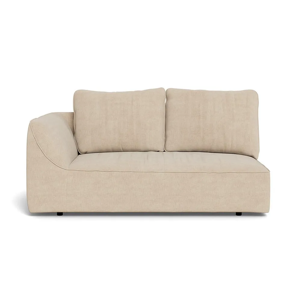 Heal's Morven Left Hand Facing 2 Seater Unit Brushed Cotton Oat 1