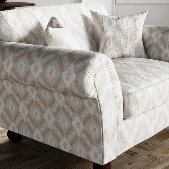 Angus Ikat Snuggle Chair 5