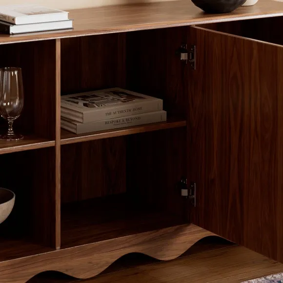 Jovie Wide Sideboard, Walnut Effect 3