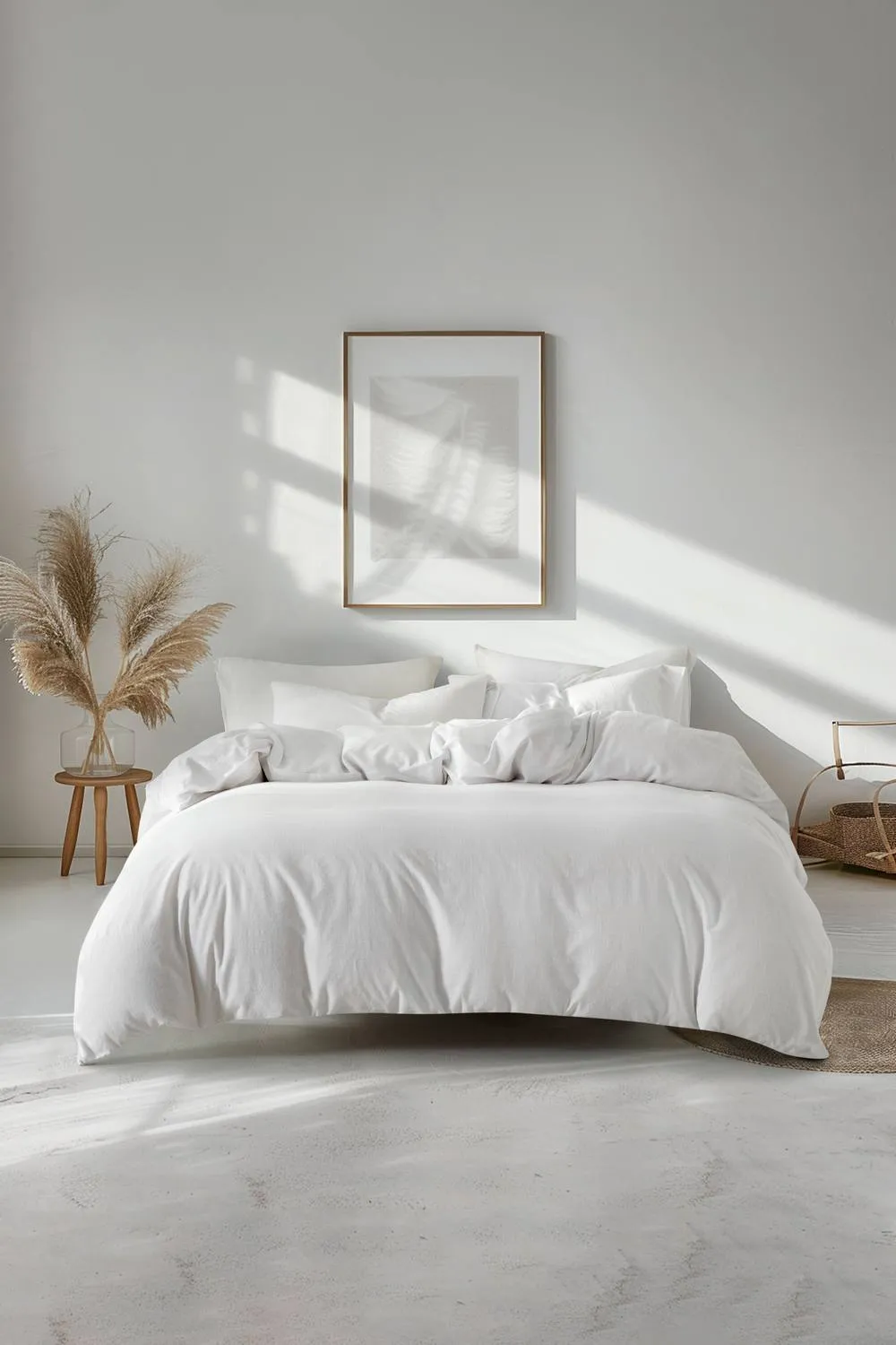 The Linen Consultancy Lazy Linens Relaxxx Duvet Cover Set in White