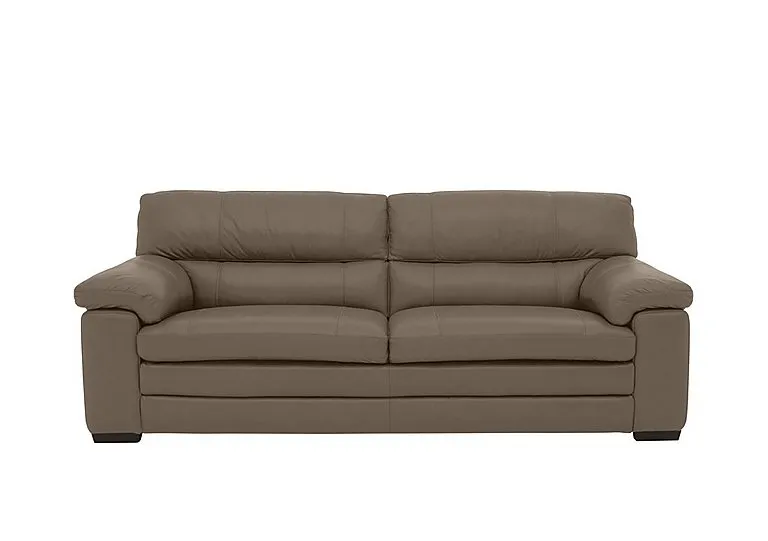 Cozee 3 Seater Pure Premium Leather Sofa - Sofas and Armchairs