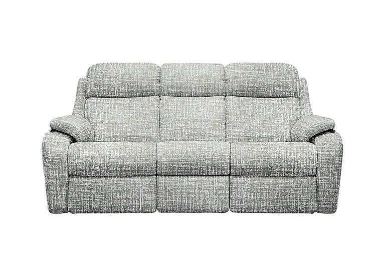 Kingsbury 3 Seater Fabric Sofa - No Recliner - Shore Oatmeal - Sofas and Armchairs - In Time for Christmas