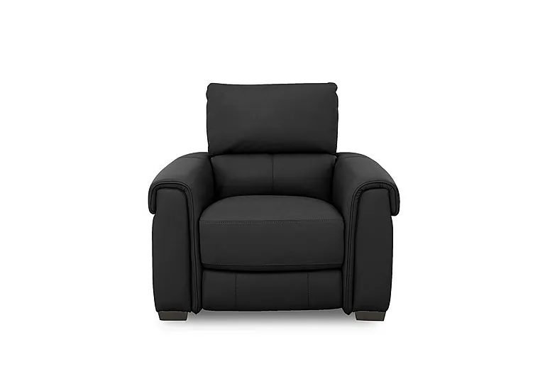 Nixon Leather Chair - Classic Black