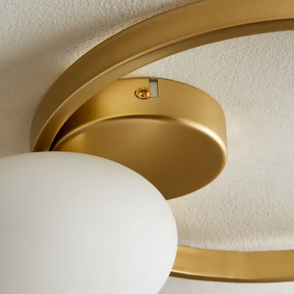 Yonah 3 Light Semi Flush Ceiling Light 4