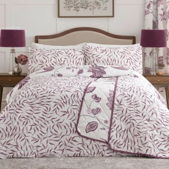 Dreams n Drapes Samira Reversible Duvet Cover and Pillowcase Set 3
