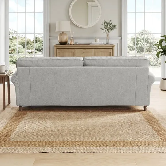 Flori Soft Chenille 4 Seater Sofa 3
