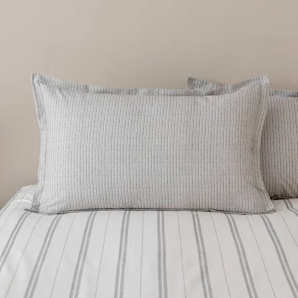Pia Slub 100% Cotton Oxford Pillowcase