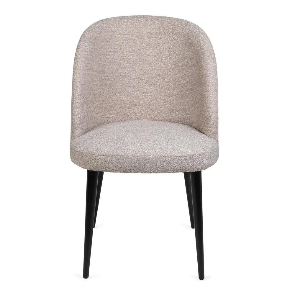 Heal's Austen Dining Chair Boucle Cream 2