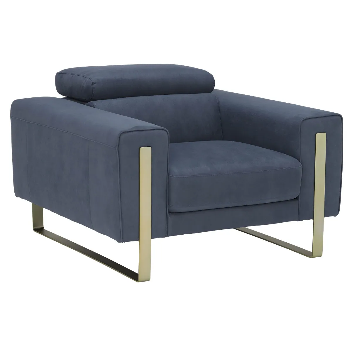 Milan Armchair, Cashmere Ocean