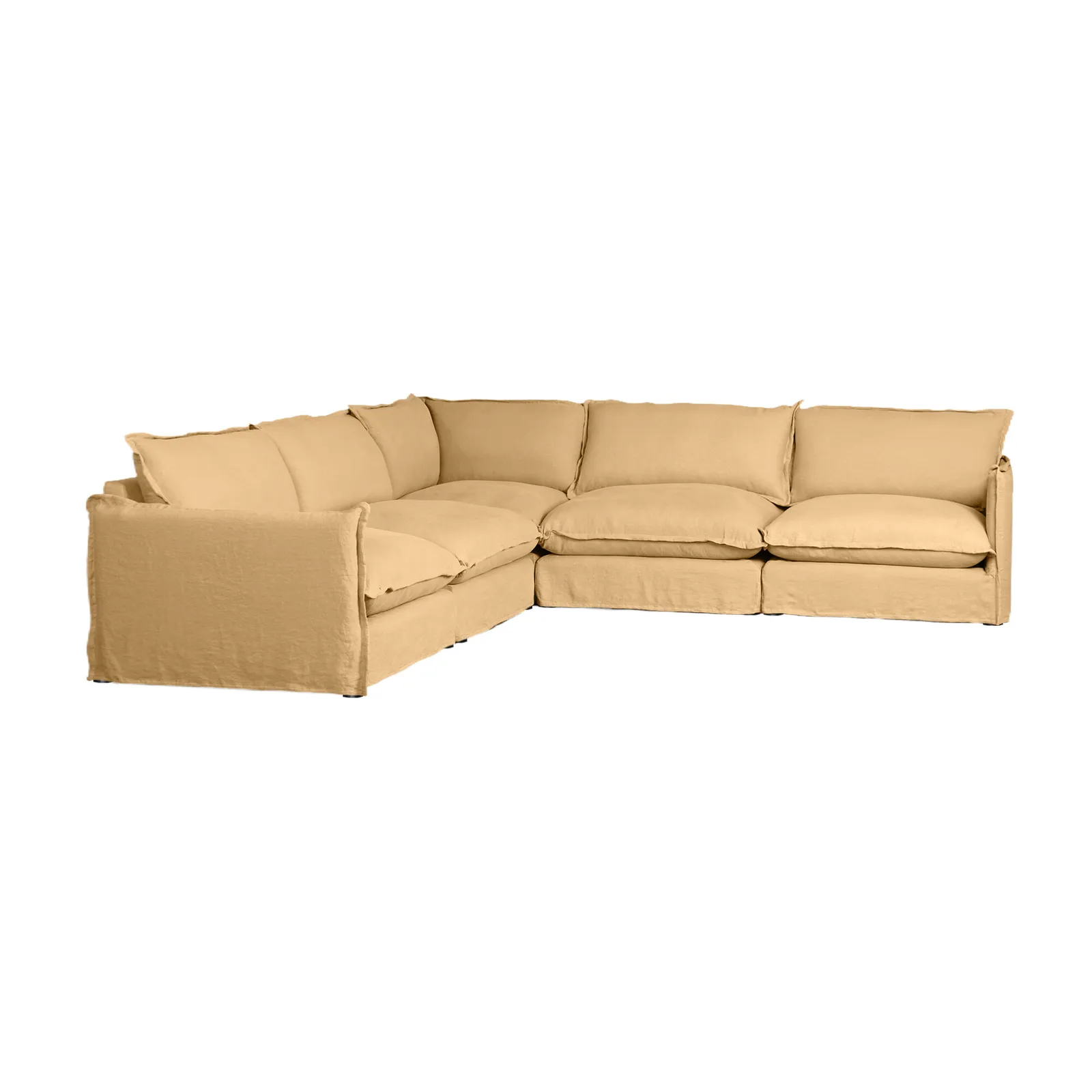 Apperley Corner Sofa, Neutral Fabric | Barker & Stonehouse 6
