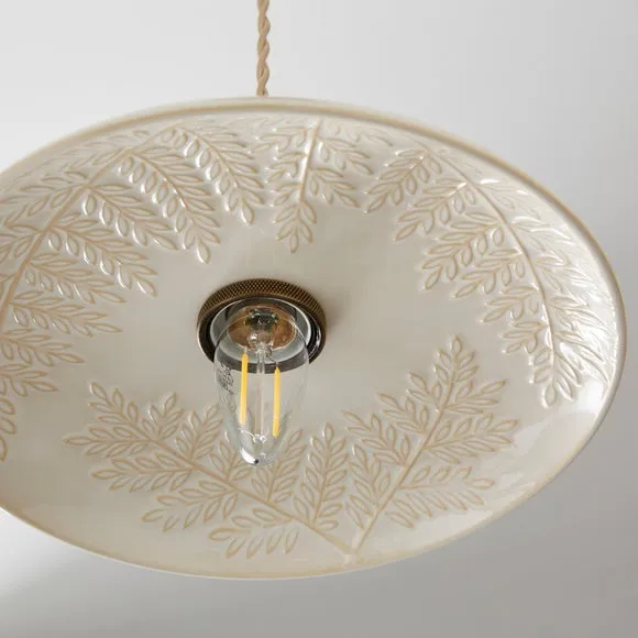 Churchgate Fawsley Fern Industrial Adjustable Pendant Light 3