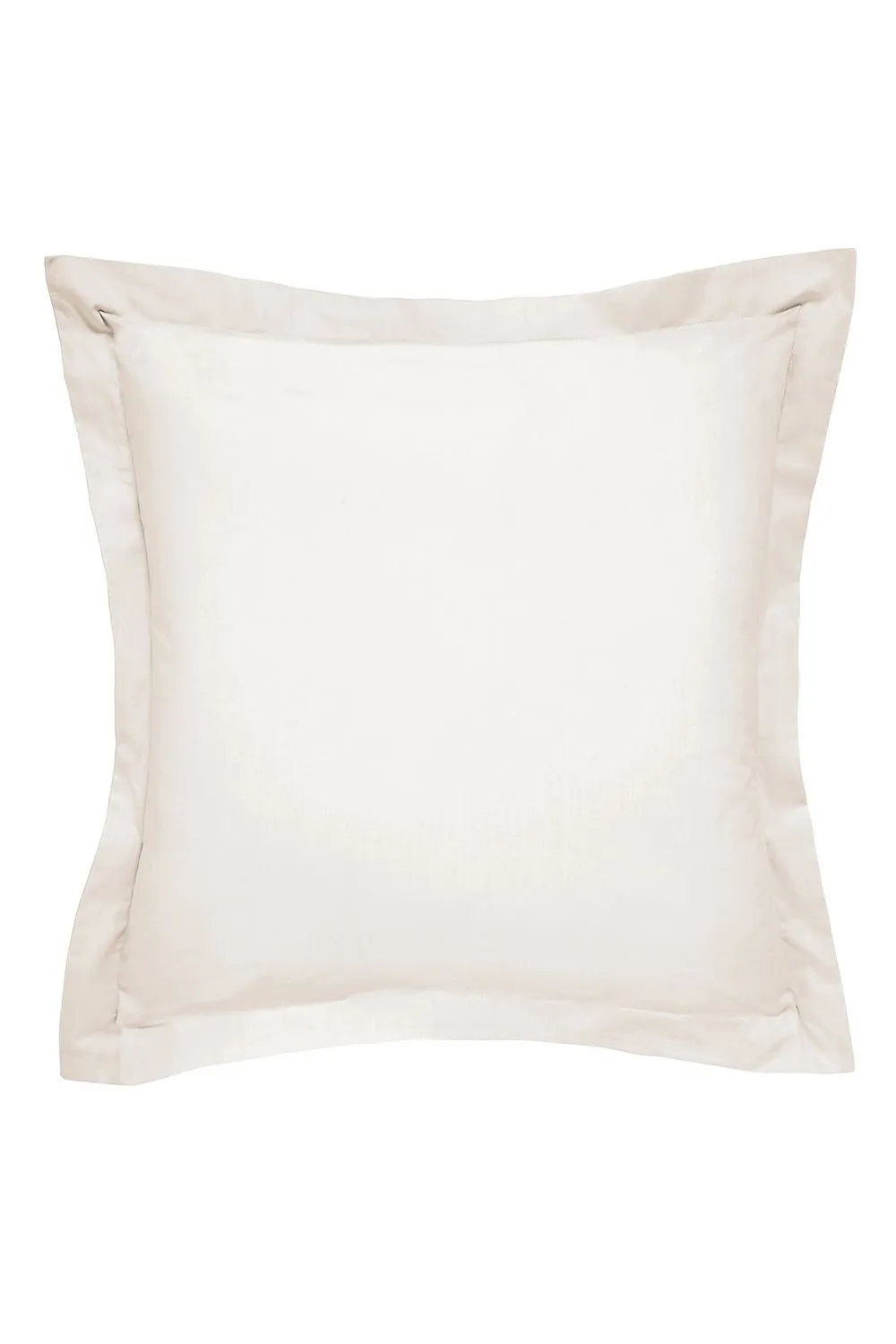 1951 'Luxury 600 Thread Count' Egyptian Cotton Square Pillowcase in Light Beige