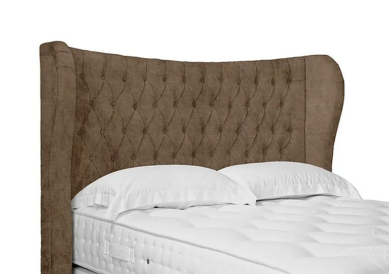 Artisan Collection Camber High Floor Standing Headboard - Double - Lace Caramel