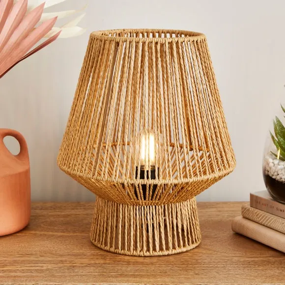 Kabir String Mushroom Table Lamp