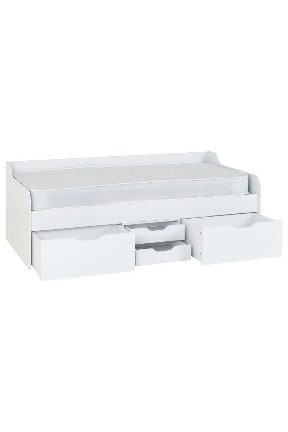 Seconique Dante Single Day Bed in White 4