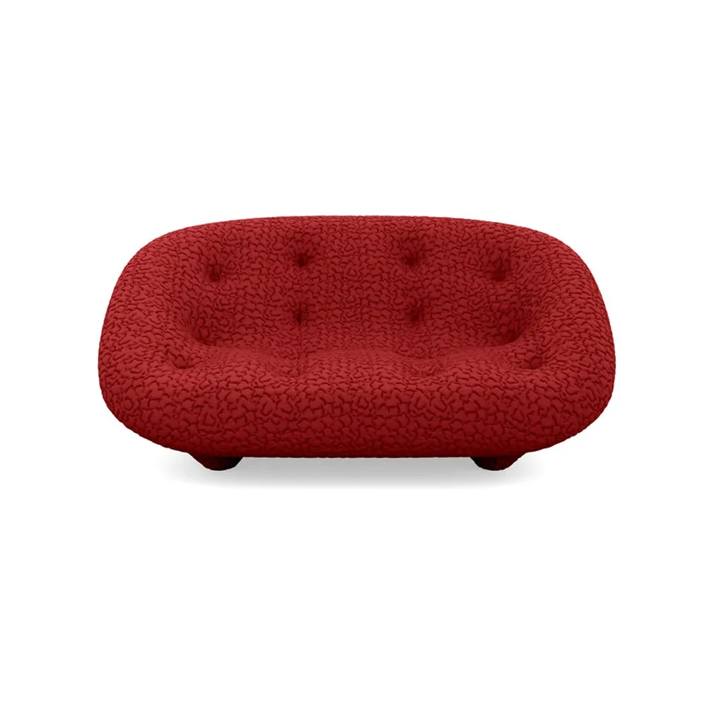 Ligne Roset Ploum Small High Back Sofa Moby Rouge 2