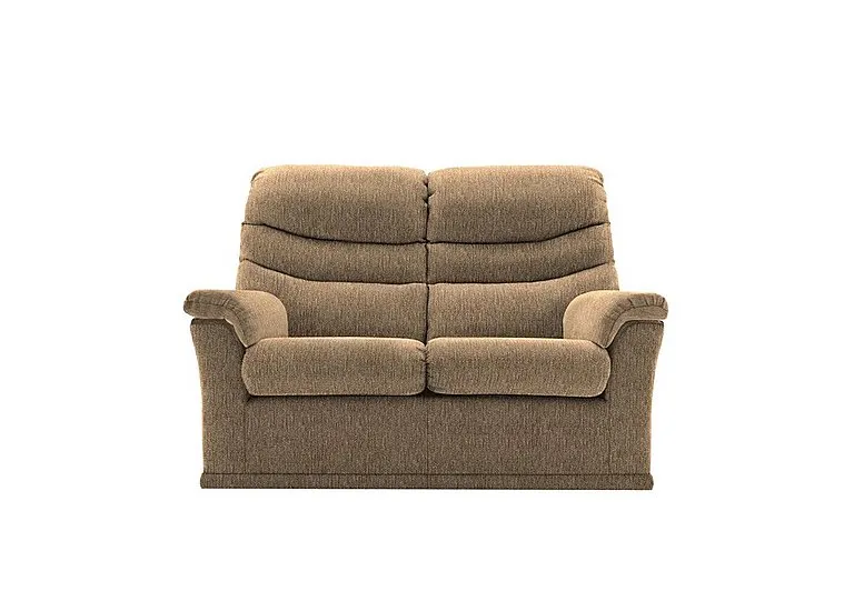 Malvern 2 Seater Fabric Sofa - No Recliner - Boucle Cocoa