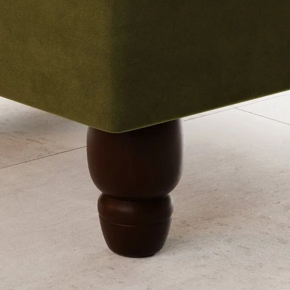 Beatrice Matte Velvet Footstool 4