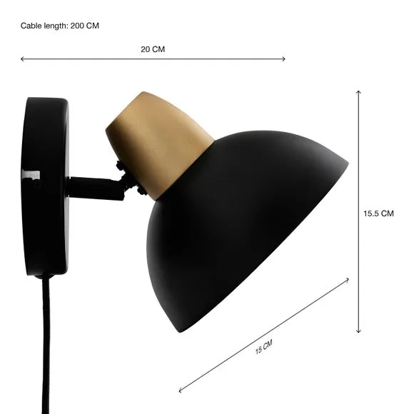 Haus Plug In Wall Light 6