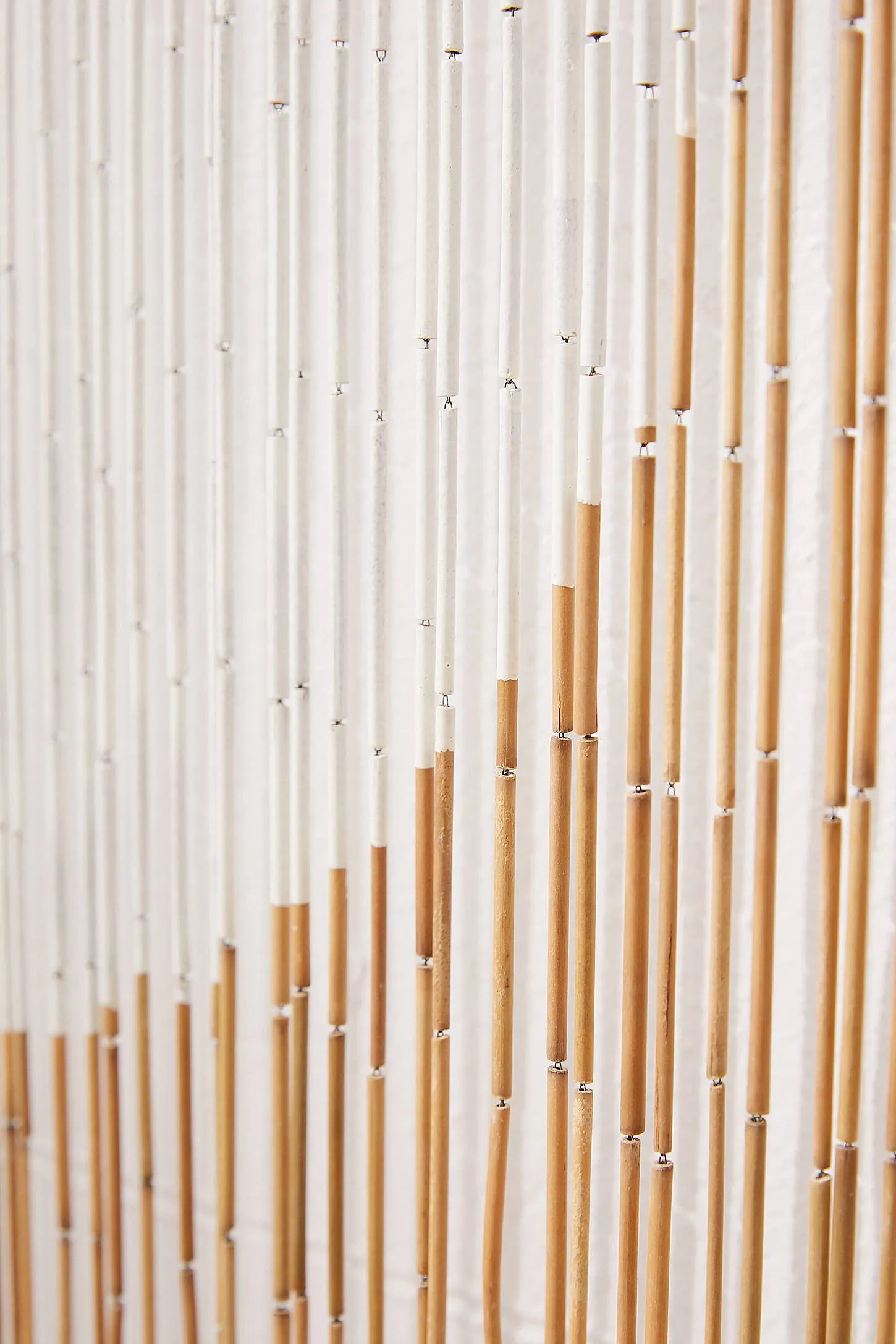Circles Bamboo Curtain - Neutral 3