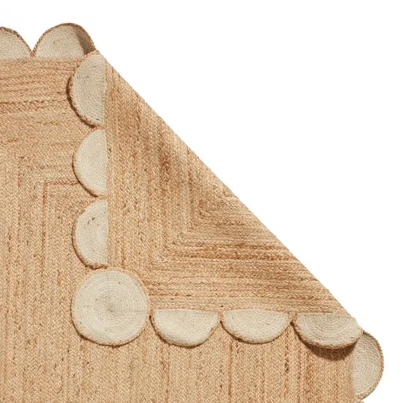 Savannah Scallop Jute Rug 3