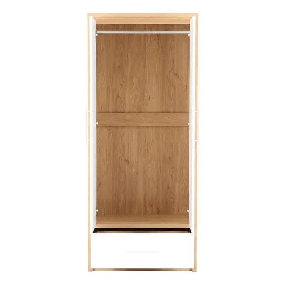 Seville Double 1 Drawer Wardrobe 2