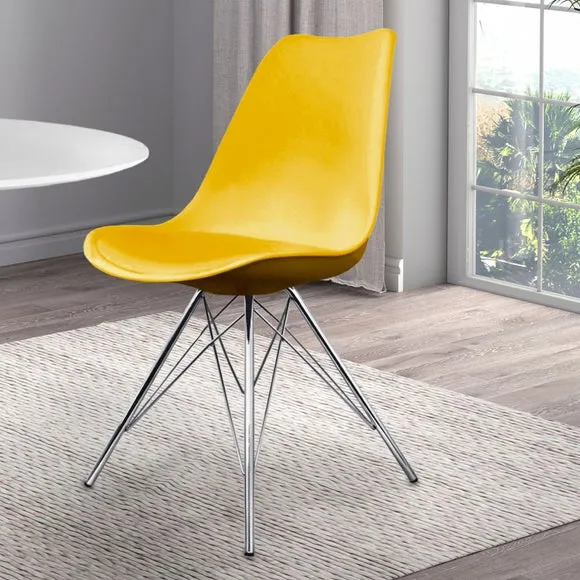 Fusion Living Soho Plastic Dining Chair 1