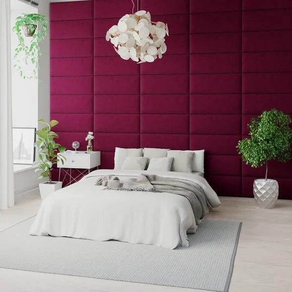 Aspire EasyMount Plush Velvet Upholstered Wall Panels 2
