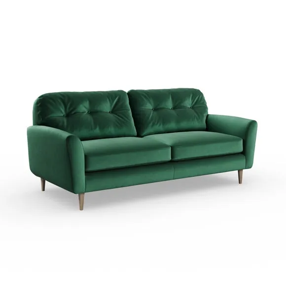 Sven Opulent Velvet 4 Seater Sofa 6