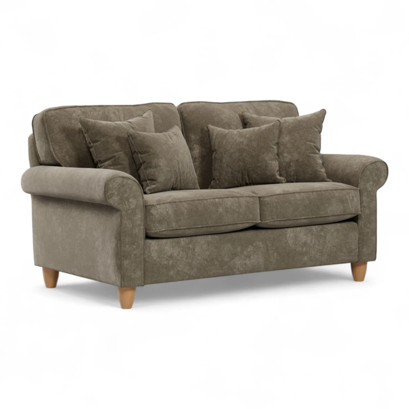 The Great Sofa Company Flora Small Sofa Glory Winter Moss in Dark Green 2