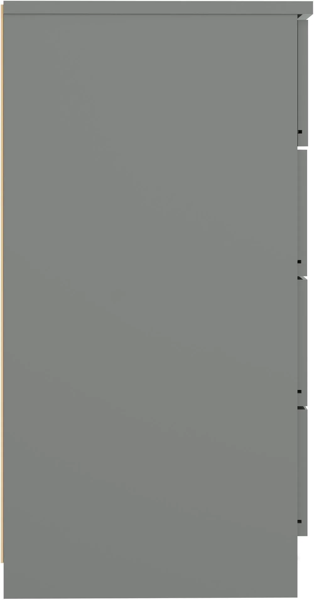 Seconique Denver 4 Drawer Chest in Grey 4