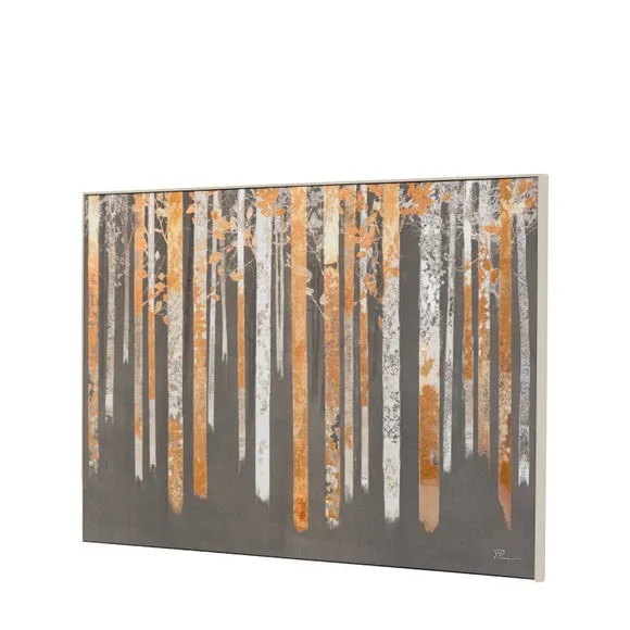 Cedar and Sage Gilded Quiet Framed Canvas 2