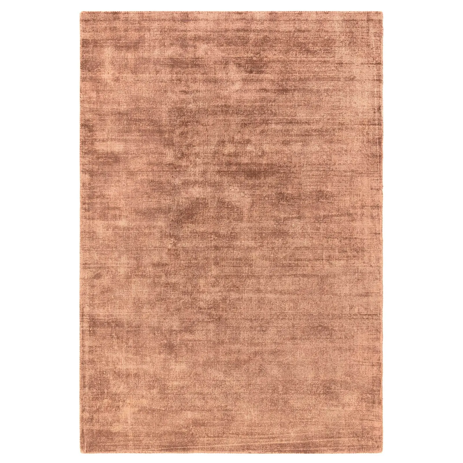 Tyde Earth 120x170cm Rug, Square, Brown Viscose | Barker & Stonehouse