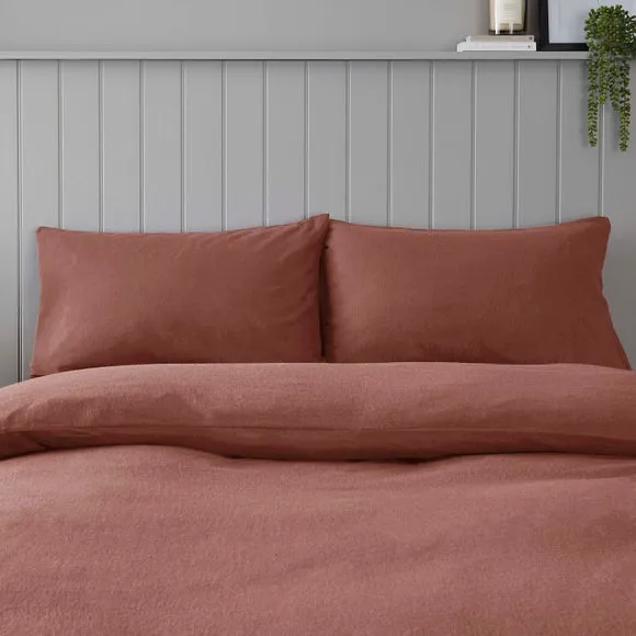 Soft & Cosy Luxury 100% Brushed Cotton Duvet Cover & Pillowcase Set 2