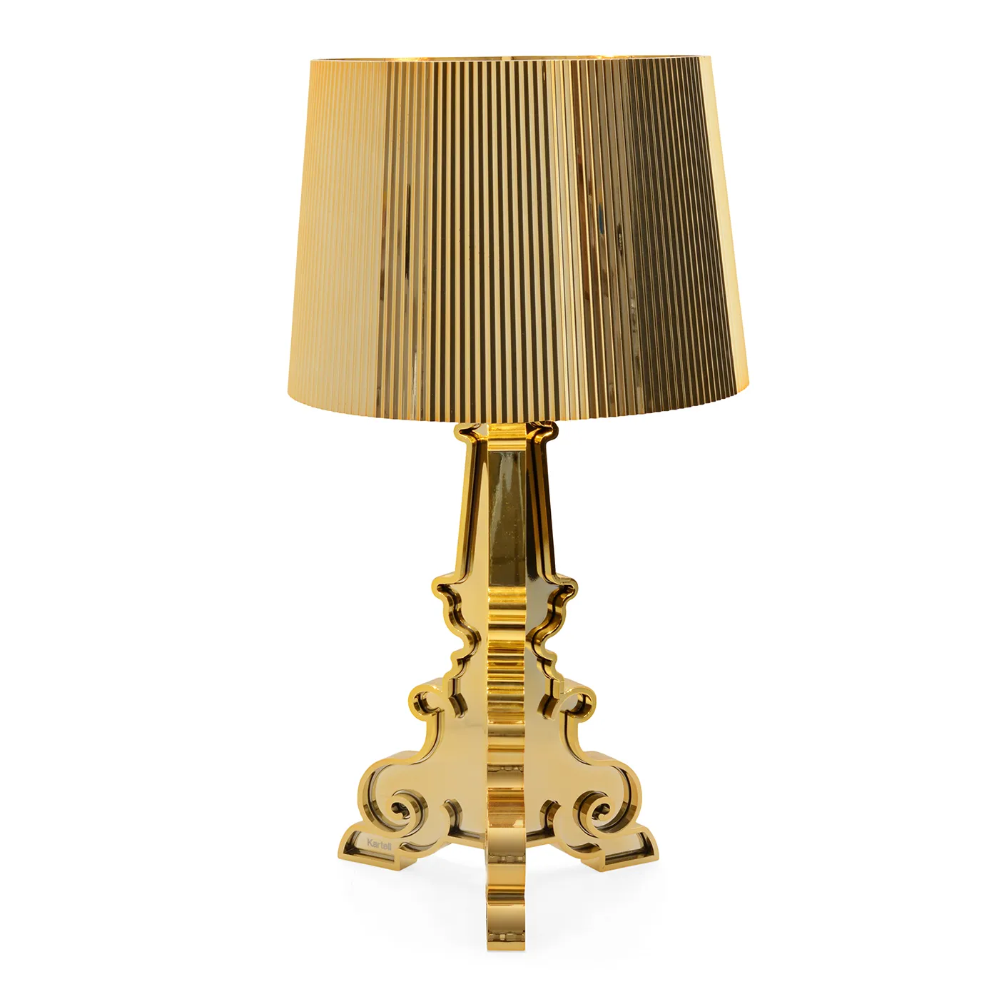 Kartell Bourgie Table Lamp Gold Plated 1